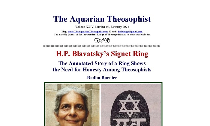 The Aquarian Theosophist February 2024   Destaques  The Aquarian Theosophist February 2024 